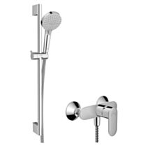 Barre de douche + douchette mécanique Vernis Blend - HANSGROHE