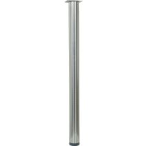Pied cylindrique brossé H.700 Ø60 mm - BAR PLUS