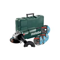 Meuleuse w 750-125 set coffret + 5 accessoires