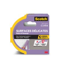 Ruban de Masquage pour Surfaces Délicates Scotch® 2080 Violet 41mx24mm