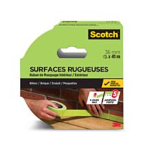 Ruban de Masquage pour Surfaces Rugueuses Scotch® 2060 Vert 41mx36mm