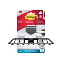 Porte-savon salle de bain métal noir - 3M COMMAND