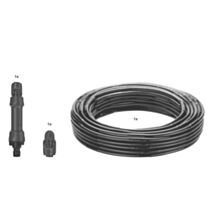 Kit d'initiation 25m de tuyau à goutteurs incorporés + bouchon fin de ligne - GARDENA