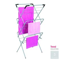 Séchoir à Linge 3 Tiers Concerto 14m Gris - METALTEX