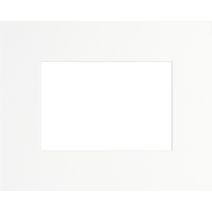 Passe-partout 13x18cm ouverture 9x13cm blanc - CEANOTHE