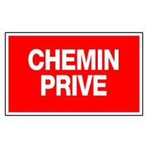 Plaque 330x200 mm rigide "chemin privé" - NOVAP