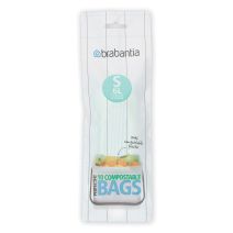 Sacs poubelle compostables S, 6L BRABANTIA