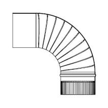 coude 90° alusi d153 - TSO