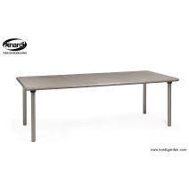 table maestrale taupe 160/220x100