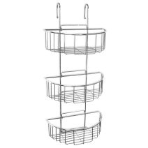 Valet de Douche Métal 3 Niveaux 275x150x600 Argent - TATAY
