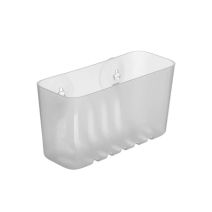 Étagère Rectangulaire à Ventouses 20x8,5x11cm Glace
