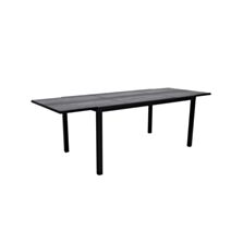 Table de jardin extensible Valentine Alu 6-8 personnes Anthracite