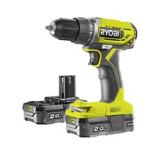 Perceuse visseuse 18V 2 batteries 2Ah - RYOBI