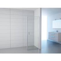 Porte pivotante 80 cm chromé - INTEMPORELLE