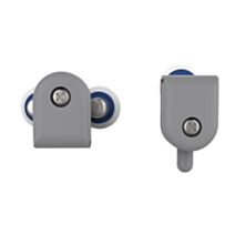 2 roulettes Haut + Bas pour cabine de douche Intemporelle