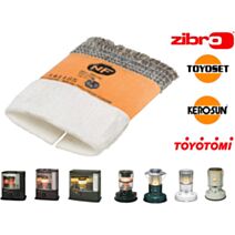 Mèche d'origine pour poêle Zibro type F - TOYOTOMI