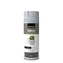 Peinture bombe aérosol 400 ml Effet Naturel Gris Béton - RUST-OLEUM