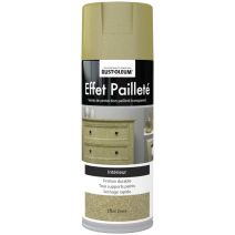 Vernis de Protection Intérieur Aérosol 400 ml Effet pailleté Or - RUST-OLEUM