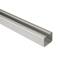 Rail de séparation Manta pour 1 vantail 2400 mm alu - CIME