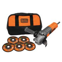 Meuleuse d'angle BEG220SA5-FR 900W Ø 125 mm - BLACK & DECKER