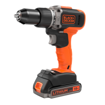 Perceuse à percussion 18V 2 batteries 2,5Ah - BLACK+DECKER
