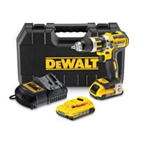 Perceuse visseuse à percussion Brushless avec coffret d'accessoires-DEWALT
