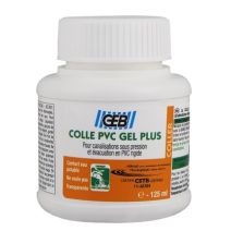 Colle PVC GEB Gel Plus en pot 125 ml