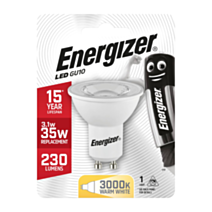 Ampoule LED Spot GU10 250lm 3,6W 35W 3000K - ENERGIZER