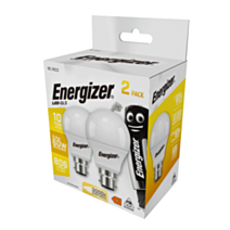2 Ampoules LED Standard B22 8,2W 60W 806lm 3000K - ENERGIZER