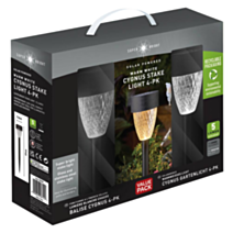 4 balises led solaires Cygnus 5 lumens blanc chaud