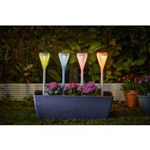 4 balises solaires décoratives Viva - SMART GARDEN