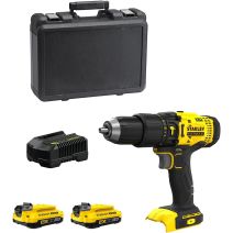 Perceuse visseuse à percussion sans fil SFMCD711D2K-QW 20V + 2x2Ah - STANLEY FATMAX