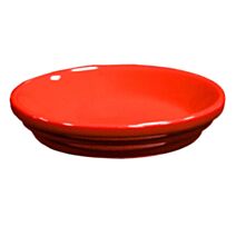Soucoupe Rainbow Terre Cuite Ø17cm h3,5cm Rouge - DECOLINES