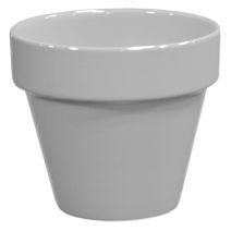 Pot Rainbow en Terre Cuite émaillée Gris Ø25cm
