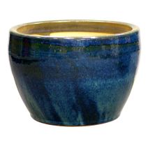 Pot boule en Terre Grès Océan Ø36,5cm