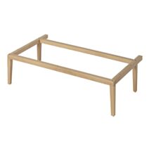 Pieds en chêne pour meuble sous-vasque Avela 80cm - GOODHOME