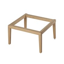Pieds en chêne pour colonne de salle de bains Avela 40cm - GOODHOME