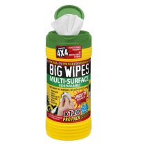 120 lingettes multisurface biodégradable BIG WIPES