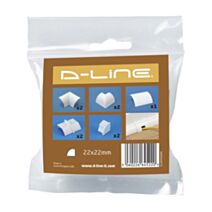 Set 9 accessoires blanc 22x22