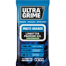 40 Lingettes Bricolage XXL - ULTRA GRIME