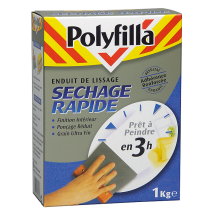 Enduit de Lissage Séchage Rapide - Poudre 1 kg