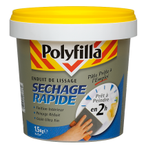Enduit de Lissage Séchage Rapide - Pâte - 1,5 KG