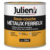Sous-couche Peinture Metaux Ferreux Blanc Mat 2,5L - JULIEN