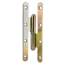 Paumelle de paris droite pour porte à visser
