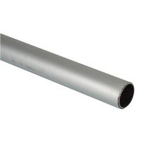 Barre de penderie Ø19mm rond l.2m gris