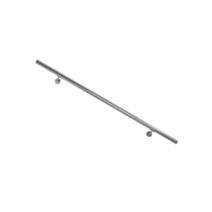 Kit main courante murale aluminium anodisé 2m - SOGEM