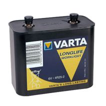 Pile saline spéciale VARTA 4R25-2 6V  