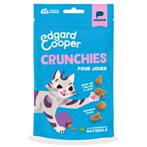 Crunchies chat au saumon 50g - EDGARD COOPER