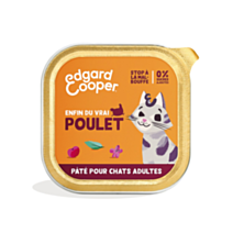 Pâté au Poulet sans céréales pour Chats - EDGARD & COOPER