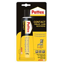 Colle contact transparent 125 g - PATTEX